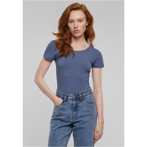 UC Ladies Women&amp;#039;s Organic Stretch Jersey Bodysuit - Blue Slike