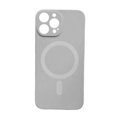 Magsafe silikonska maska color za iphone 16 pro/ siva Cene