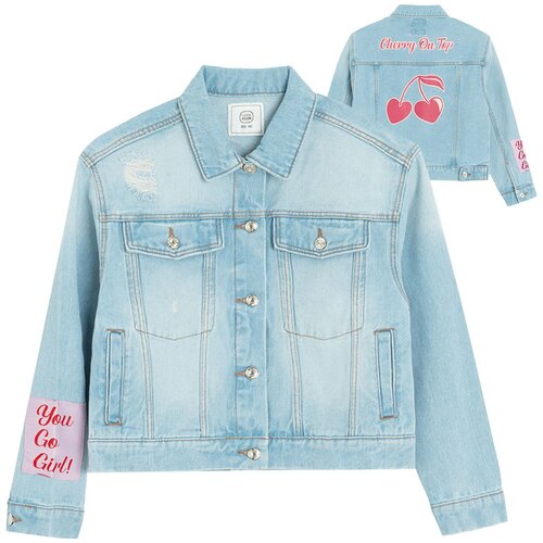 Cool club jakna prehodna DR CJG3021296 D modra 152 Slike