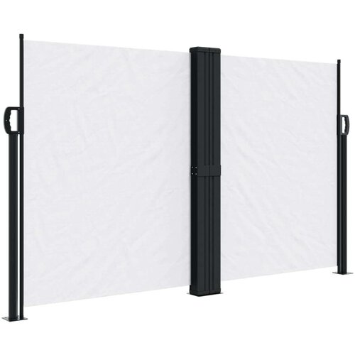  Uvlačiva bočna tenda bijela 140 x 600 cm Slike