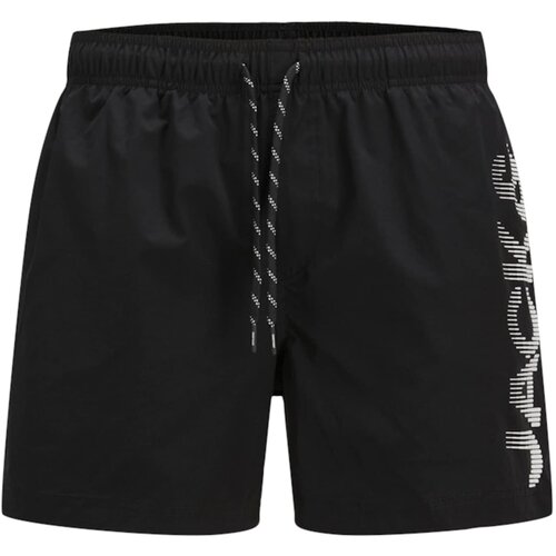 Jack &amp;amp; Jones Mu&amp;scaron;ki kupaći Swim Splice Logo Akm Sn, Crni Slike