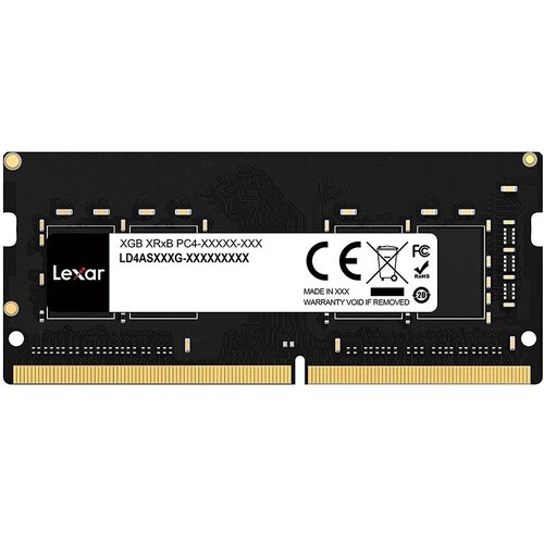 Lexar DDR4 8GB 260 PIN So-DIMM 3200Mbps, CL22, 1.2V- BLISTER Package Cijene