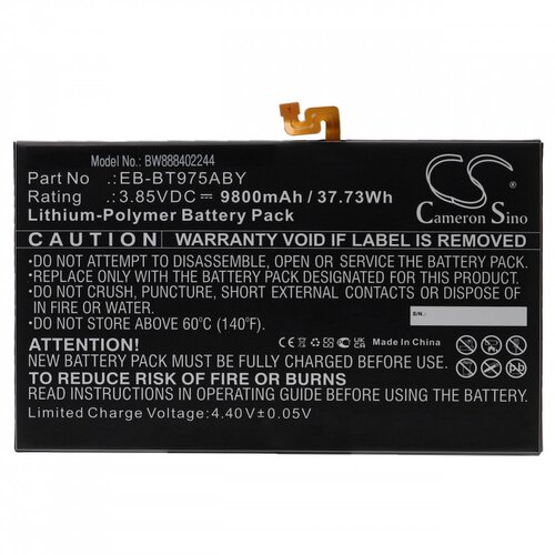 VHBW baterija za samsung galaxy tab S7+ 12.4 / SM-T970 / SM-T975, 9800 mah Cene