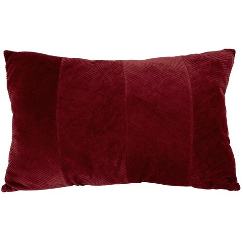 PT LIVING tamnocrveni Dekorativni jastuk Ribed, 60 x 40 cm Slike