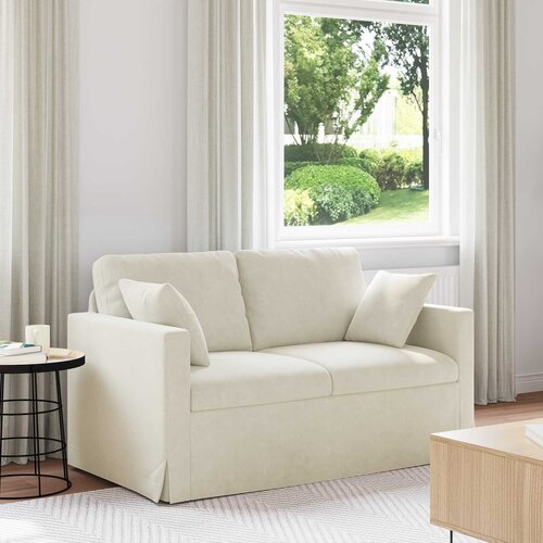 SOFA Krema 138 x 78 x 80 cm Baršun Cene