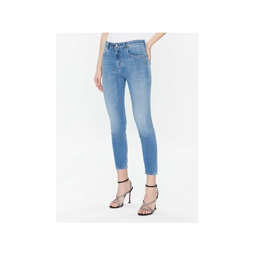 Pinko Jeans hlače Sabrina 100169 A0J8 Modra Skinny Fit