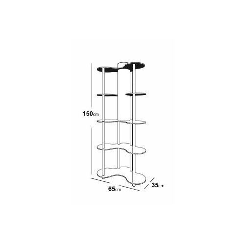 Opviq podna lampa KS-11111, orah Slike