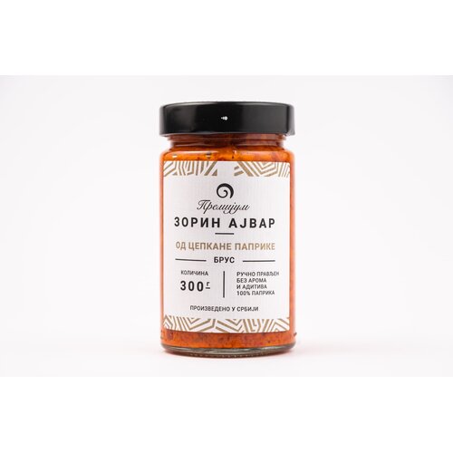 Zora premijum Ajvar od cepkane paprike, 300 g Slike