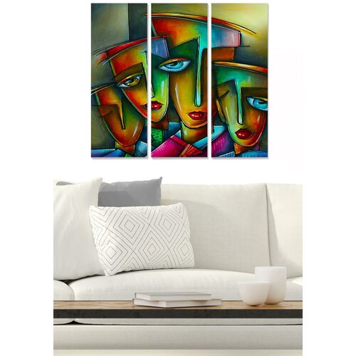 Wallity Set slika MDF7436501594527, 3 dijela Cijene