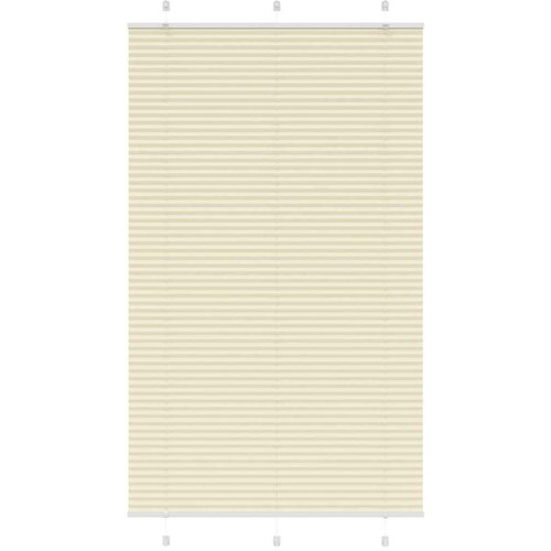 vidaXL Plisirana zavjesa krem boje 120x200 cm &Scaron;irina tkanine 119 4 cm Poliester - Krema 120 x 200 cm Cijene