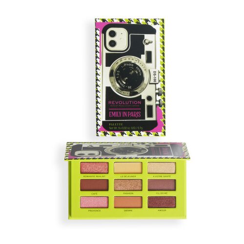 Revolution X Emily In Paris paleta senčil - Camera Queen Palette Slike