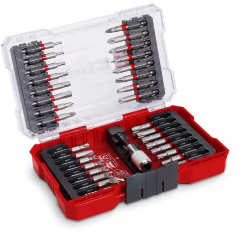 Einhell M-Case 33-del set bitova 50mm, 1/4&amp;quot; 50mm bit, mag. nastavak 60mm Slike