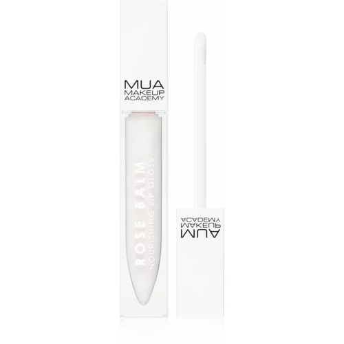 MUA Makeup Academy Lip Gloss negovalni sijaj za ustnice z vitaminom E 6,5 ml