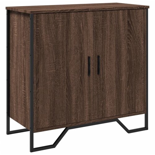 Maison Chic Komoda - Predalnik rjav hrast 78x35,5x74,5 cm inženirski les, (21716970) Cene