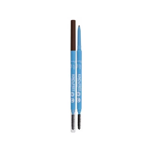 Rimmel London Kind & Free Brow Definer svinčnik za obrvi 0,09 g odtenek 006 Espresso