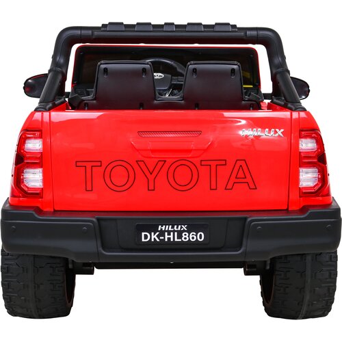  Licenciran avto na akumulator Toyota Hilux 4x4 - rdeč Slike