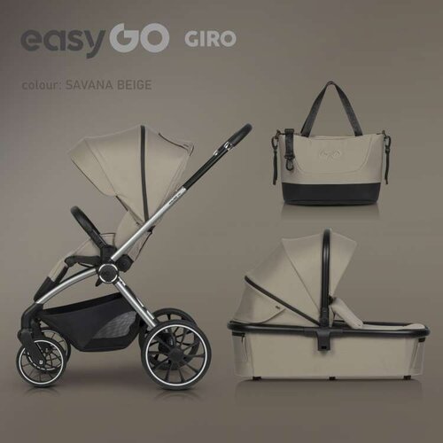 EUROCART easy go giro 2U1 kolica za bebe savana beige Cene