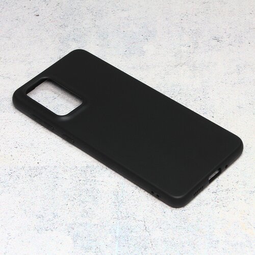 Telempire Silikonska maska za telefon Ultra Thin za Samsung A536B Galaxy A53 5G mat-crna Slike