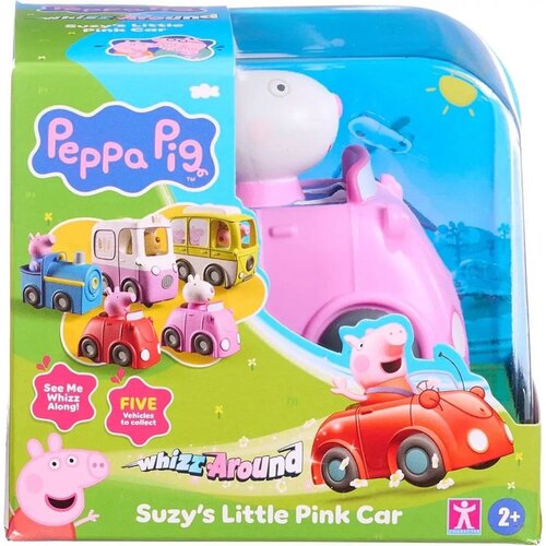 Mga Entertainment Whizz-Around Zsuzsi ružičasti auto ovčice Slike