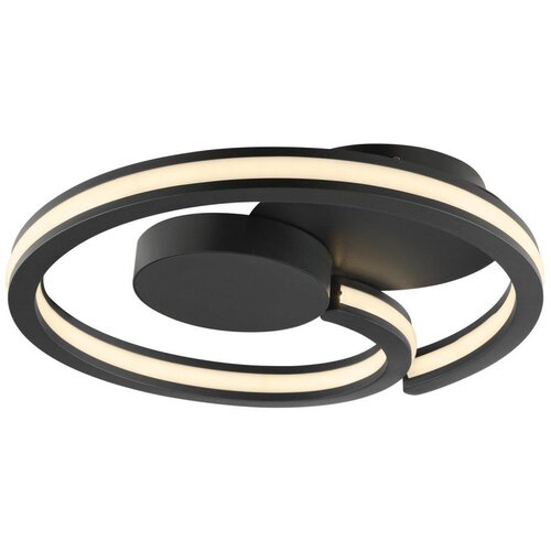 Brilliant LED plafonsko svetlo REVOLA LED/33W/230V, prečnik 40 cm, crno Slike