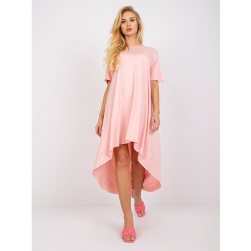 RUE PARIS Dress-RV-SK-R4889.09-Salmon Slike