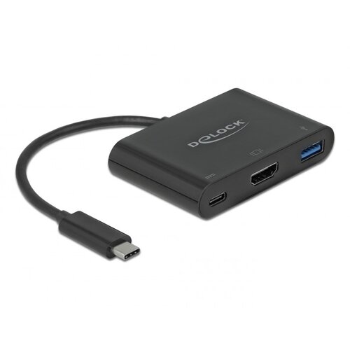 Delock 64091 laptop dock /port replicator USB 3.2 Gen 1 (3.1 Gen 1) Type-C Black Cijene