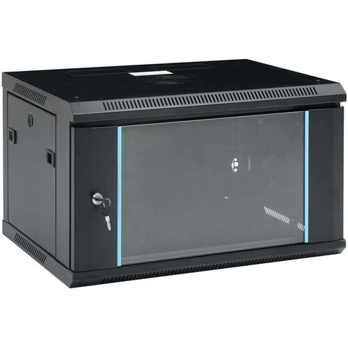 vidaXL Zidni komunikacijski ormar 6U 19" IP20 600 x 450 x 375 mm Cijene