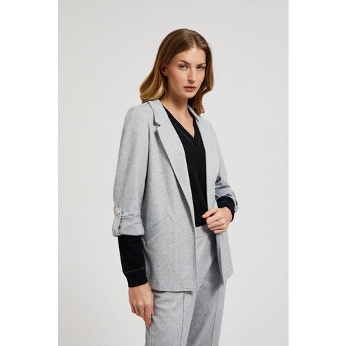 Marisse Women's Jacket Z-Mr-4501 Grey Mel Cene