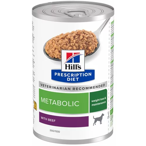 Hill’s Prescription Diet Metabolic s govedinom - 12x 370g