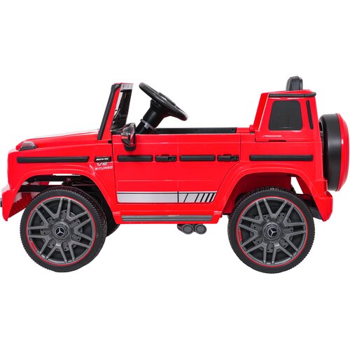  Licencirani auto na akumulator Mercedes G63 AMG LIFT - crveni Slike