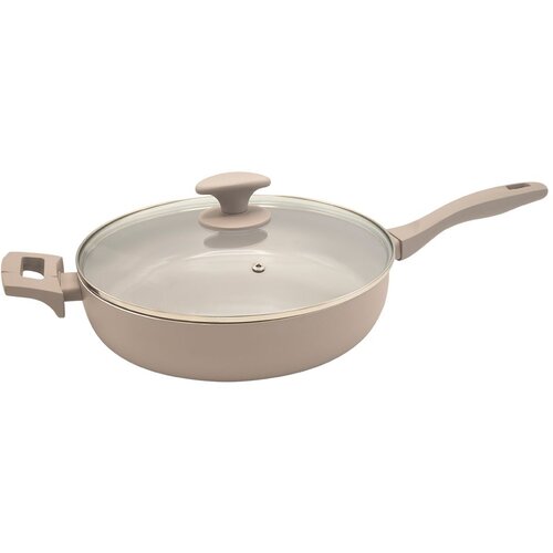 Michelino saut&amp;eacute; tava s poklopcem 28 cm serija Alythia bež Slike