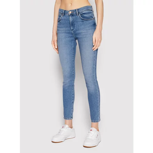 Wrangler Jeans hlače W27H4741G Modra Skinny Fit