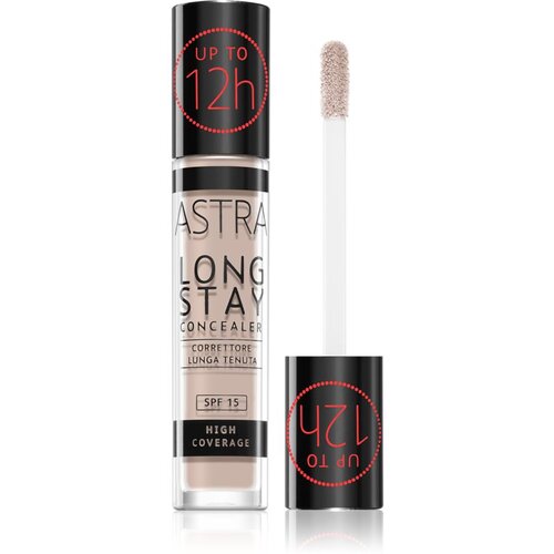 Astra Make-up Long Stay korektor z visoko prekrivnostjo SPF 15 odtenek 01W Butter 4,5 ml Cene