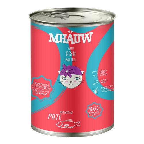 MHAUW Hrana za mačke mesni narezak sa ribom 400g MCPF400 Cijene