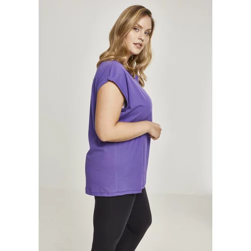 UC Ladies Women's ultraviolet T-shirt with extended shoulder