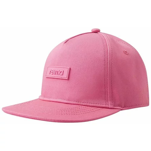 Reima Otroška bombažna kapa roza barva