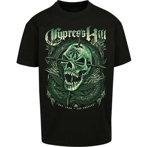 MT Men Cypress Hill Skull Face Oversize T-Shirt Black Slike