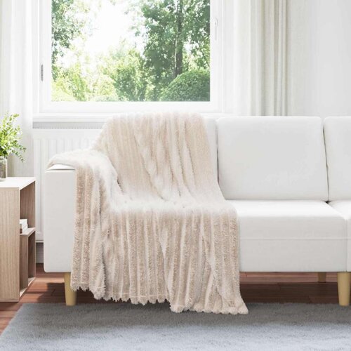  Pokrivači za bacanje 6 pcs Bež 150 x 130 cm Runo Cijene