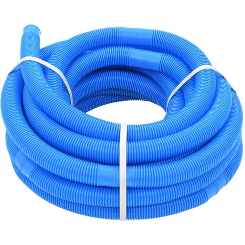 vidaXL Crijevo za bazen plavo 32 mm 15,4 m