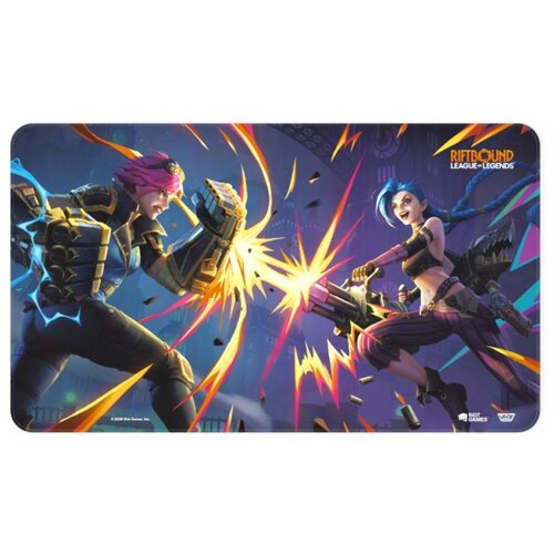 GameGenic Podloga Riftbound League Of Legends TCG - Vi Vs Jinx Playmat Slike