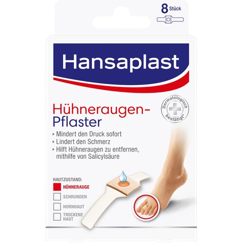 Hansaplast Obliži za kurja očesa - 8 kos. Cene
