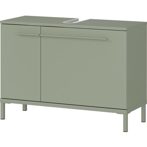 Germania Zeleni ormarić za ispod umivaonika u mat dekoru 80x59 cm Laurino – Cene
