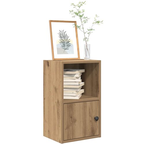 VidaXL Knjižna omara artisan hrast 31x24x52 cm inženirski les Slike