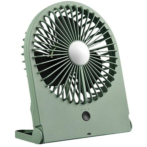 Trio Leuchten Stolni ventilator Breezy (Boja: Zelena, Vrsta priključka: USB) Slike