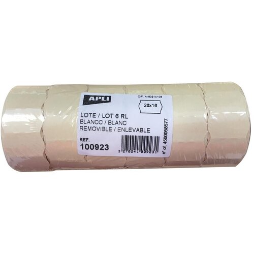  Etikete u roli 26 x 16 mm, dvoredne bijele Slike