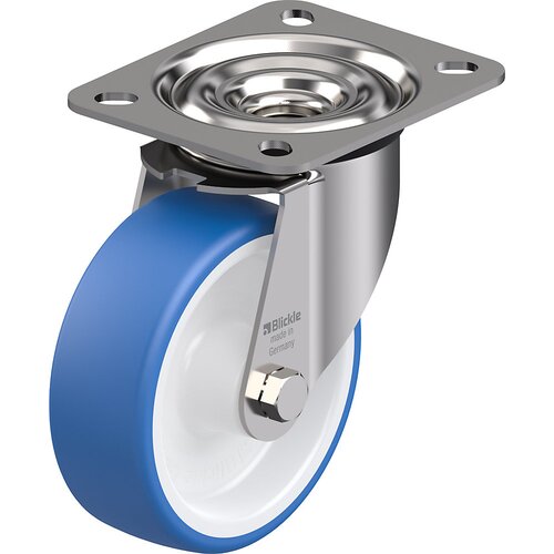 Blickle 937239 BX-POTHS 100G fiksni kotačič od nehrđajućeg čelika Promjer kotača: 100 mm Nosivost (maks.): 200 kg kom. Cijene