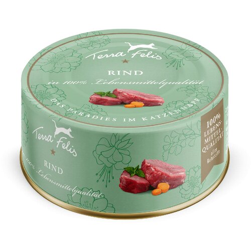 Terra Felis Ekonomično pakiranje Complete 24 x 80 g - Govedina Slike