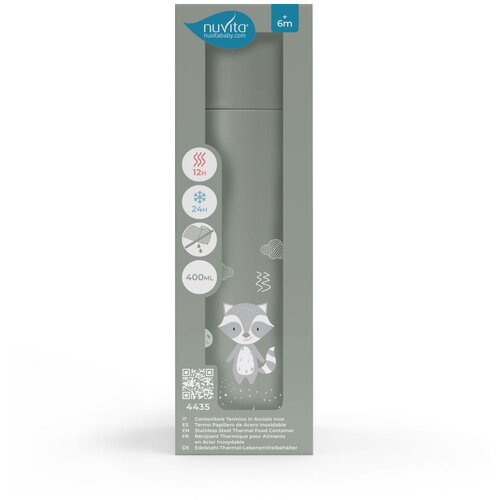 Nuvita termo steklenička 4435 400ml green Slike