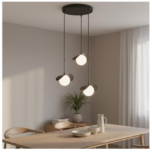  Luster na sajli RITUAL 3xG9/8W/230V crna Cene