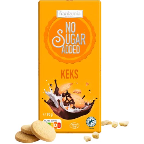 Frankonia čokolada sa keksom, bez glutena i šećera, 90g Cene